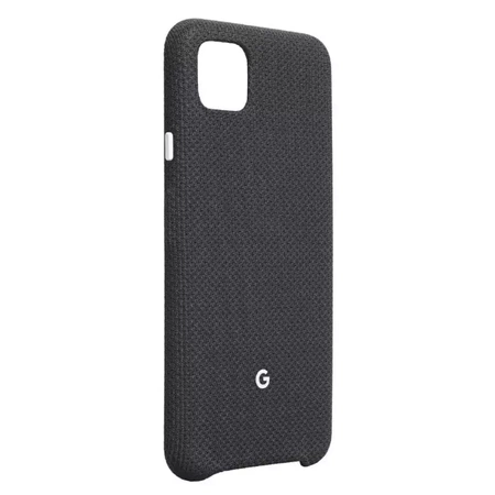 Etui Google Fabric Case do Pixel 4 - czarne (Just Black)