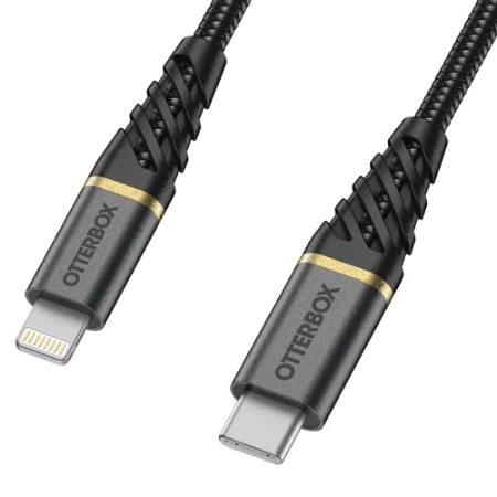 Otterbox long USB-C cable 2 m - black