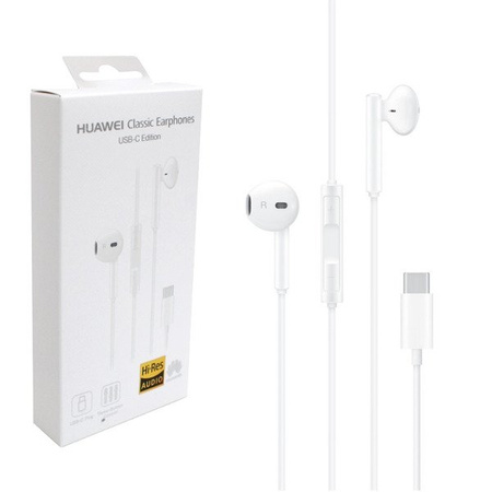 Słuchawki USB-C do Huawei CM33 - białe