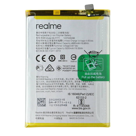 Oryginalna bateria BLP771 do Realme 6i/ C25Y - 5000 mAh