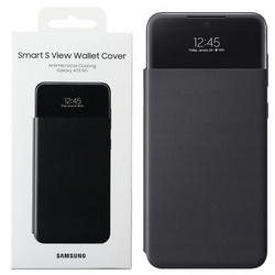 Samsung Galaxy A33 5G case Smart S View Wallet Cover EF-EA336PBEGEE - black