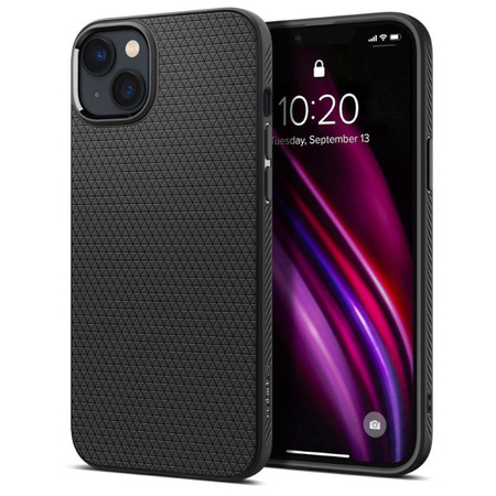 Apple iPhone 14 silicone case Spigen Liquid Air ACS05037- black 