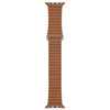 Apple Watch 1/ 2/ 3/ 4/ 5/ 6/ 7 Series 42/ 44/ 45mm Leather Loop strap size M MXAF2ZM/A - brown (Saddle Brown)