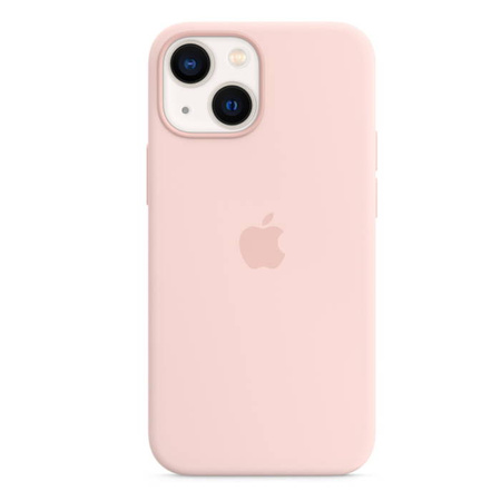 Apple Silicone Case Magsafe for iPhone 13 mini - Pink (Chalk Pink)