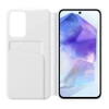 Samsung Galaxy A55 5G Smart View Wallet Case - white