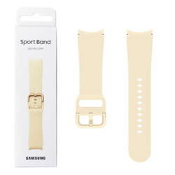 Samsung Galaxy Watch 4/ Watch 4 Classic/ Watch 5/ Watch 5 Pro 20 mm strap Sport Band S/M ET-SFR86SUEGEU - cream