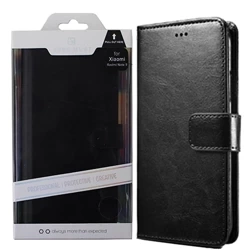 Case for Xiaomi Redmi Note 9 Just Must Flip II - black