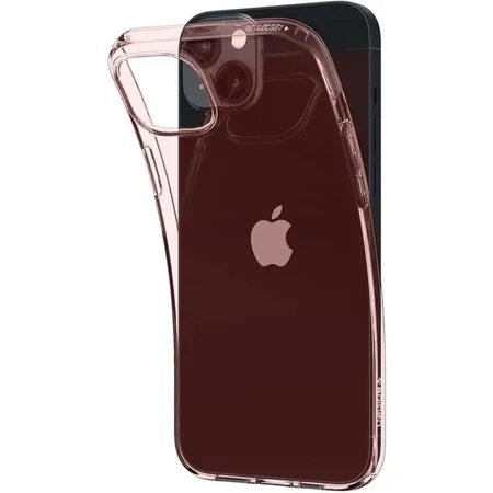 Etui silikonowe na Apple iPhone 14 Spigen Crystal Flex - różowe (Rose Crystal)