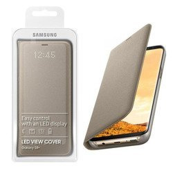 Samsung Galaxy S8 Plus LED View Cover phone case - gold