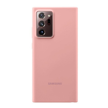 Samsung Galaxy Note 20 Ultra Silicone Cover phone case - dirty pink/brown