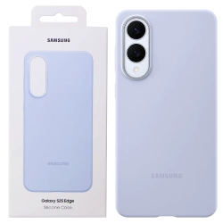 Samsung Galaxy S25 Edge Silicone Phone Case - Light Blue (Light Blue)