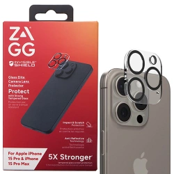 Szkło hartowane na aparat do Apple iPhone 15 Pro/ 15 Pro Max Zagg InvisibleShield Camera Lens Protection