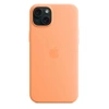 Apple iPhone 15 Plus Silicone Case MagSafe - Orange (Orange Sorbet)