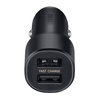 2-in-1 Samsung Fast Charge car charger with cable - 15W