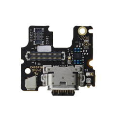 Motorola Edge 30 board with USB-C charging connector and microphone