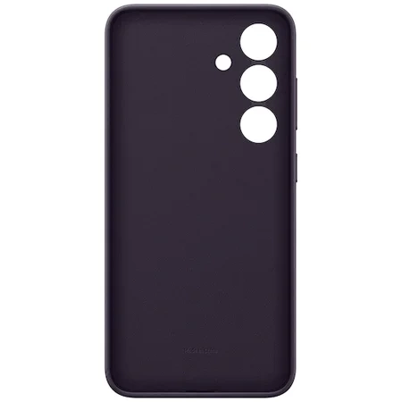 Etui na telefon Samsung Galaxy S24 Plus Vegan Leather Case - fioletowe (Dark Violet)