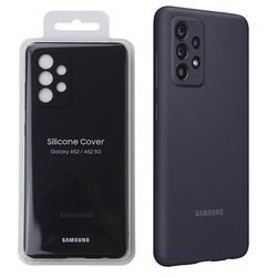 Samsung Galaxy A52/ A52 5G/ A52s case Silicone Cover EF-PA525TBEGWW - black
