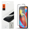 Szkło hartowane na cały wyświetlacz do Apple iPhone 13/ 13 Pro/ 14 Spigen Glass TR Slim HD - czarne