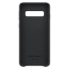 Samsung Galaxy S10 Leather Cover phone case - black [OUTLET]