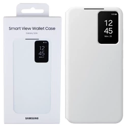 Etui na telefon Samsung Galaxy S24 Plus Smart View Wallet Case - biały