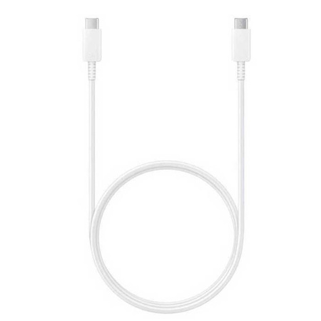 Cable from USB-C to USB-C Samsung 1 m - white 5A