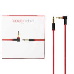 Apple Beats audio cable - red