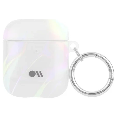 Silicone case for Apple Airpods 1st/ gen. 2 Case-Mate Soap Bubble - Translucent (Iridescent)