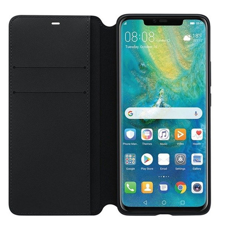 Case for Huawei Mate 20 Pro Wallet Cover - black