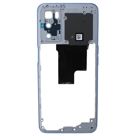 Body, side frame for Oppo A16 - blue