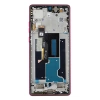 Genuine LCD display with bezel for Motorola Edge 50 Fusion - pink (Hot Pink)