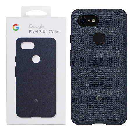 Etui Fabric Case do Google Pixel 3 XL - niebieskie (Indigo)