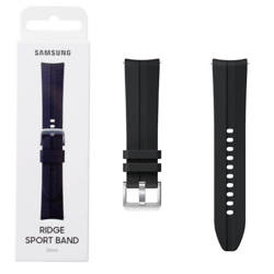 Samsung Galaxy Watch 3/ Watch Active/ Watch Active 2 20 mm Ridge Sport Band S/M EF-SFR85SBEGEU - black