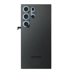 Battery flap for Samsung Galaxy S24 Ultra - black (Titanium Black)