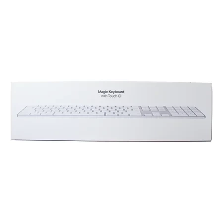 Apple Magic Keyboard with Touch ID and Numeric Keypad (French layout) - white