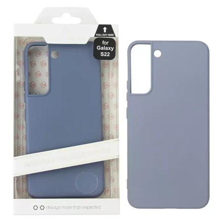 Just Must Candy silicone case for Samsung Galaxy S22 - gray (Lavender Grey)