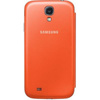 Samsung Galaxy S4 Flip Cover phone case - orange