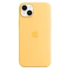 Apple iPhone 14 Plus Silicone Case MagSafe - Yellow (Sunglow)