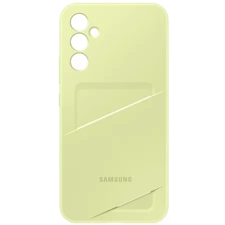 Etui na telefon Samsung Galaxy A34 5G Card Slot Case - limonkowe (Lime)