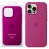 Apple iPhone 16 Pro Max Silicone Case MagSafe - Fuchsia (Fuchsia)