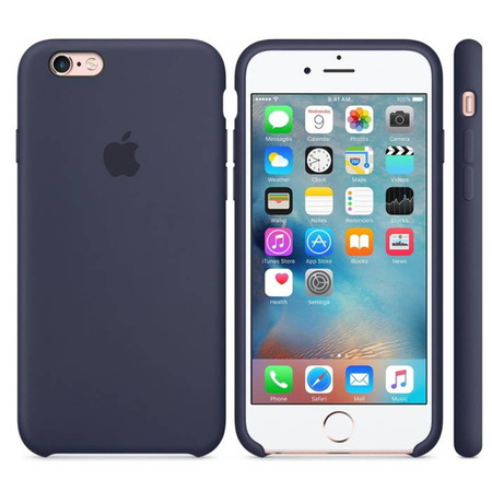 Apple iPhone 6/ 6s silicone case MKY22ZM/A - navy blue (Midnight Blue)