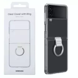 Samsung Clear Cover with Ring for Galaxy Z Flip4 - transparent