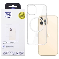 Silicone case for Motorola Edge 50 Pro phone 3mk Clear Case - transparent