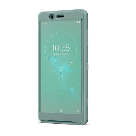 Sony Xperia XZ2 Compact Style Cover Touch Case SCTH50 - green