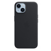 Apple Leather Case MagSafe for iPhone 14 - Black (Midnight)