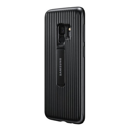 Samsung Galaxy S9 Protective Standing Cover phone case - black