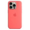 Apple iPhone 15 Pro Silicone Case MagSafe - Pink (Guava)