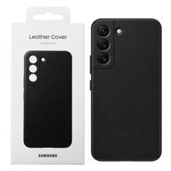 Samsung Galaxy S22 etui skórzane Leather Cover EF-VS901LBEGWW - czarne