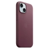Etui Apple iPhone 15 FineWoven Case MagSafe - bordowe (Mulberry)