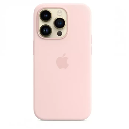 Apple Silicone Case Magsafe for iPhone 14 Pro - Pink (Chalk Pink)