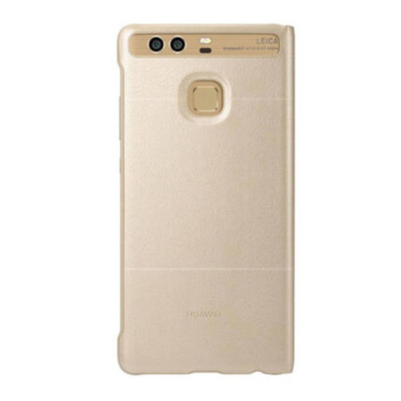 Huawei P9 S View Cover case - gold